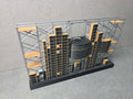 Desktop Wall of Sound speaker sculpture angled view