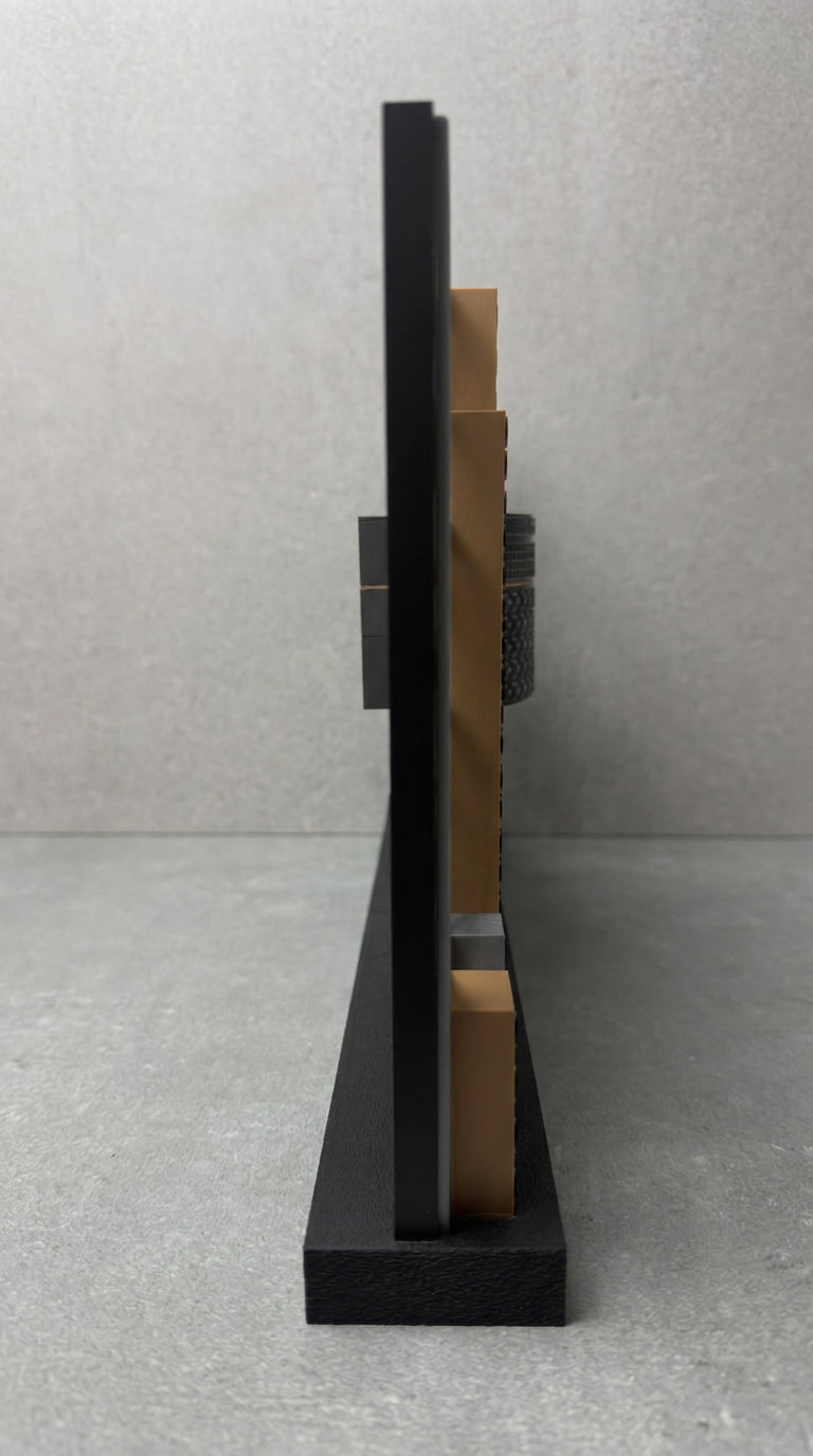 Desktop Wall of Sound 2.0 side profile